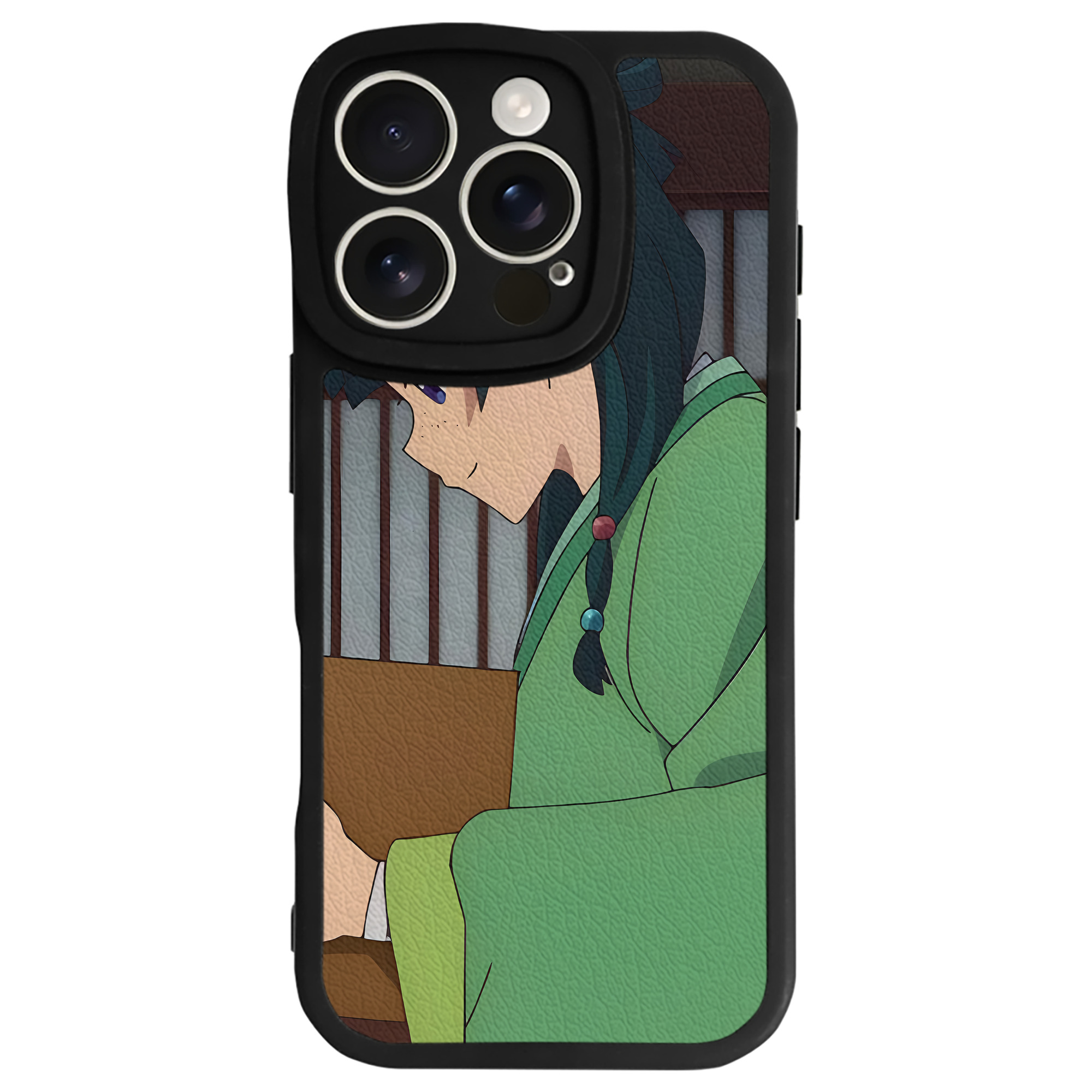 薬屋のひとりごと The Apothecary Diaries 【iPhone 16シリーズ対応】シリコンスマホケース（レザー調） 材質：シリコン